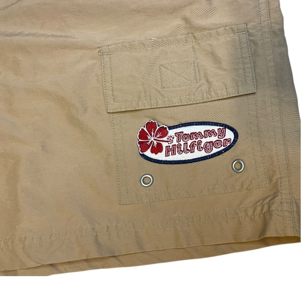 VTG Y2k Tommy Hilfiger Swim Trunks Sz M EUC - Picture 5 of 12